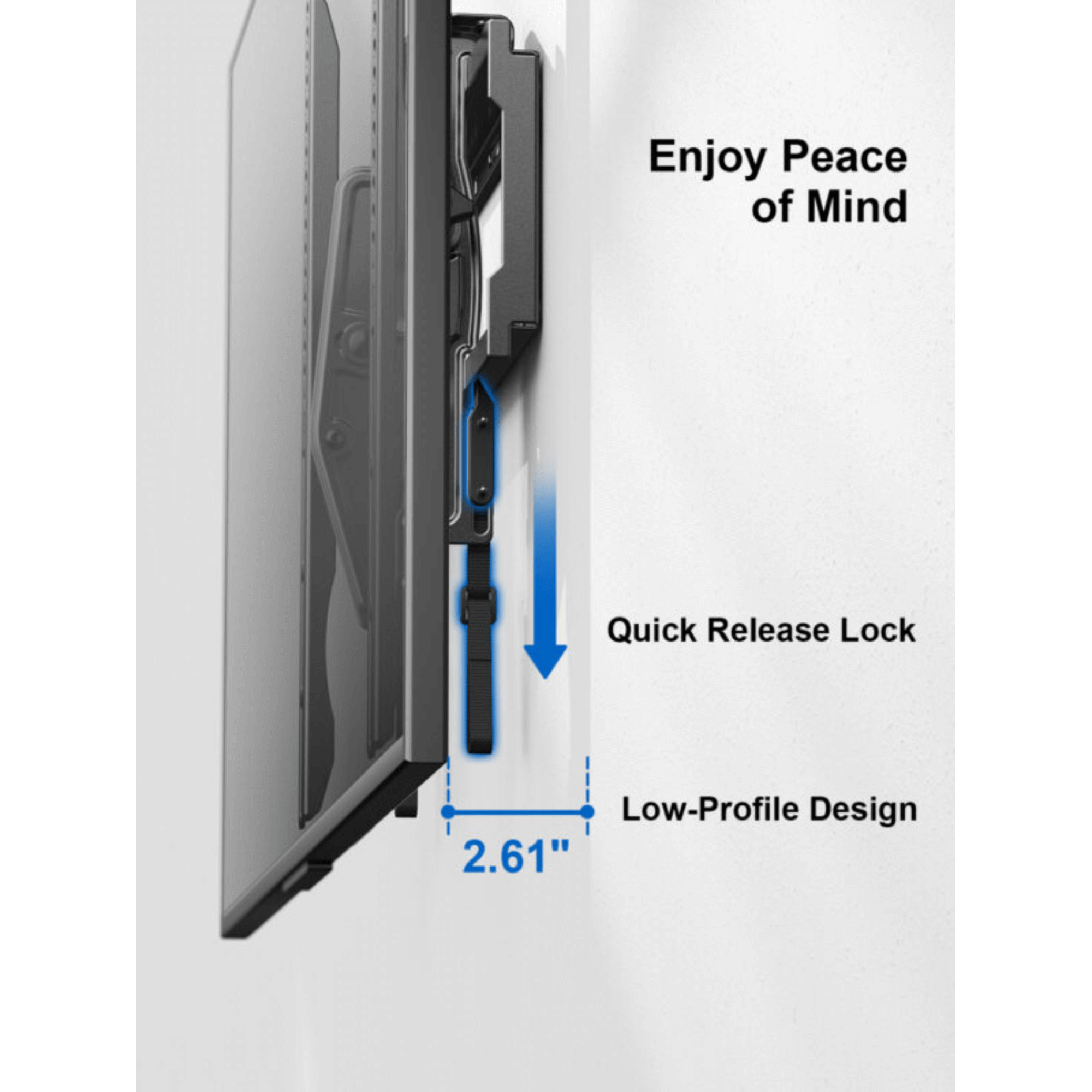 ErgoAV Tilt Mount for TVs 40" to 55"