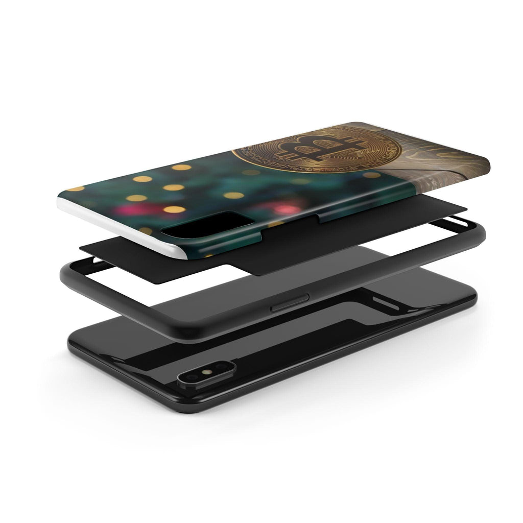 Crypto Bitcoin High Quality Printed Tough Phone Cases