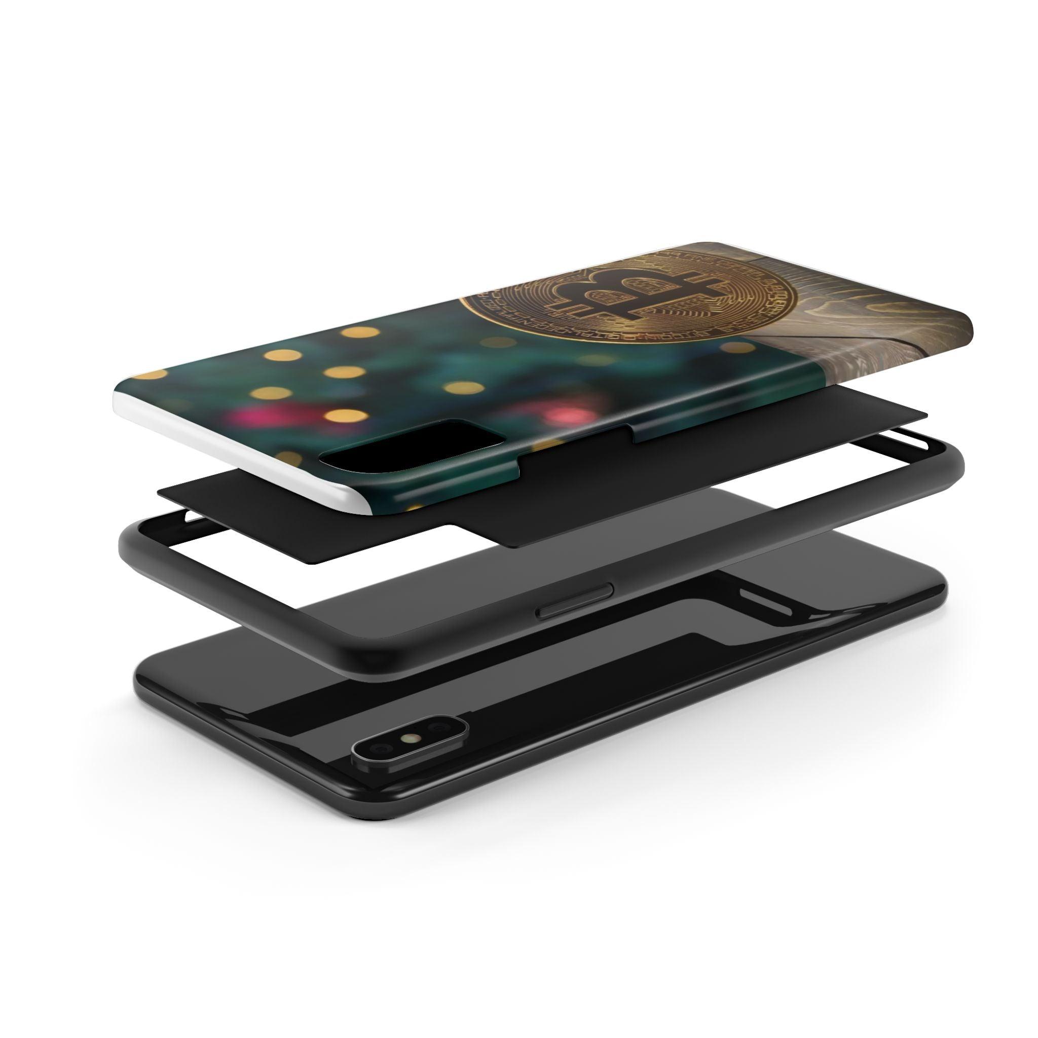 Crypto Bitcoin High Quality Printed Tough Phone Cases