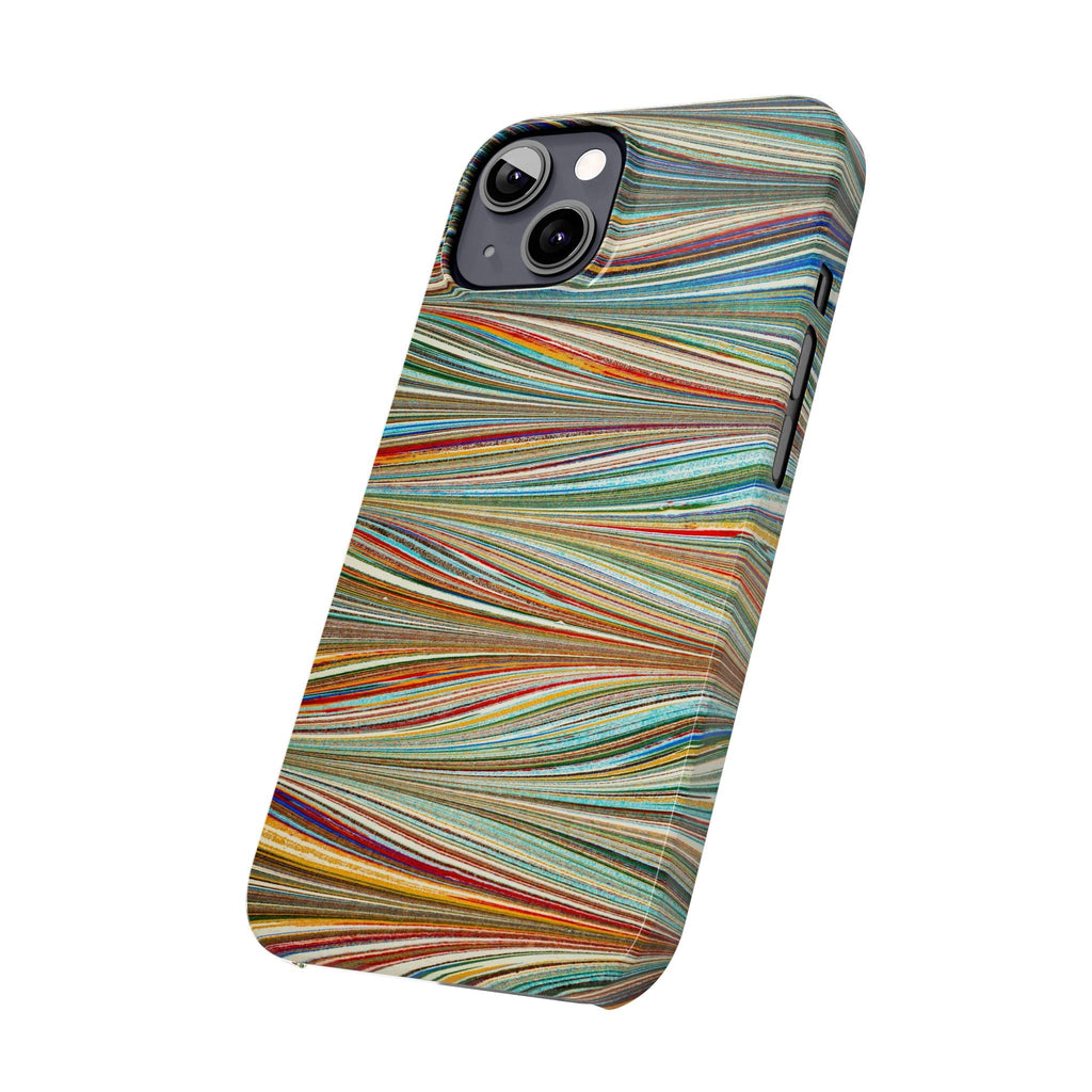 Florentine Multi-Colored Marbled Phone Case