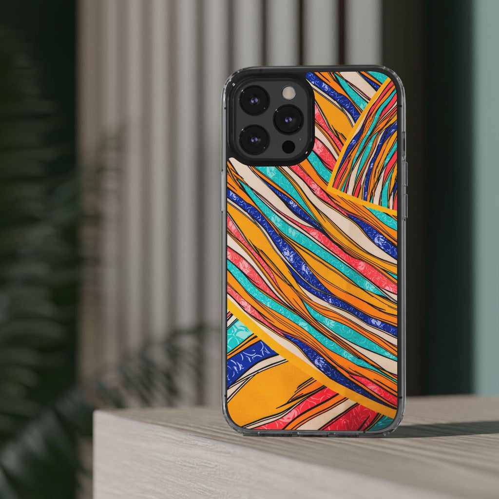 Clear Cases Stripes of  Powerful Colors
