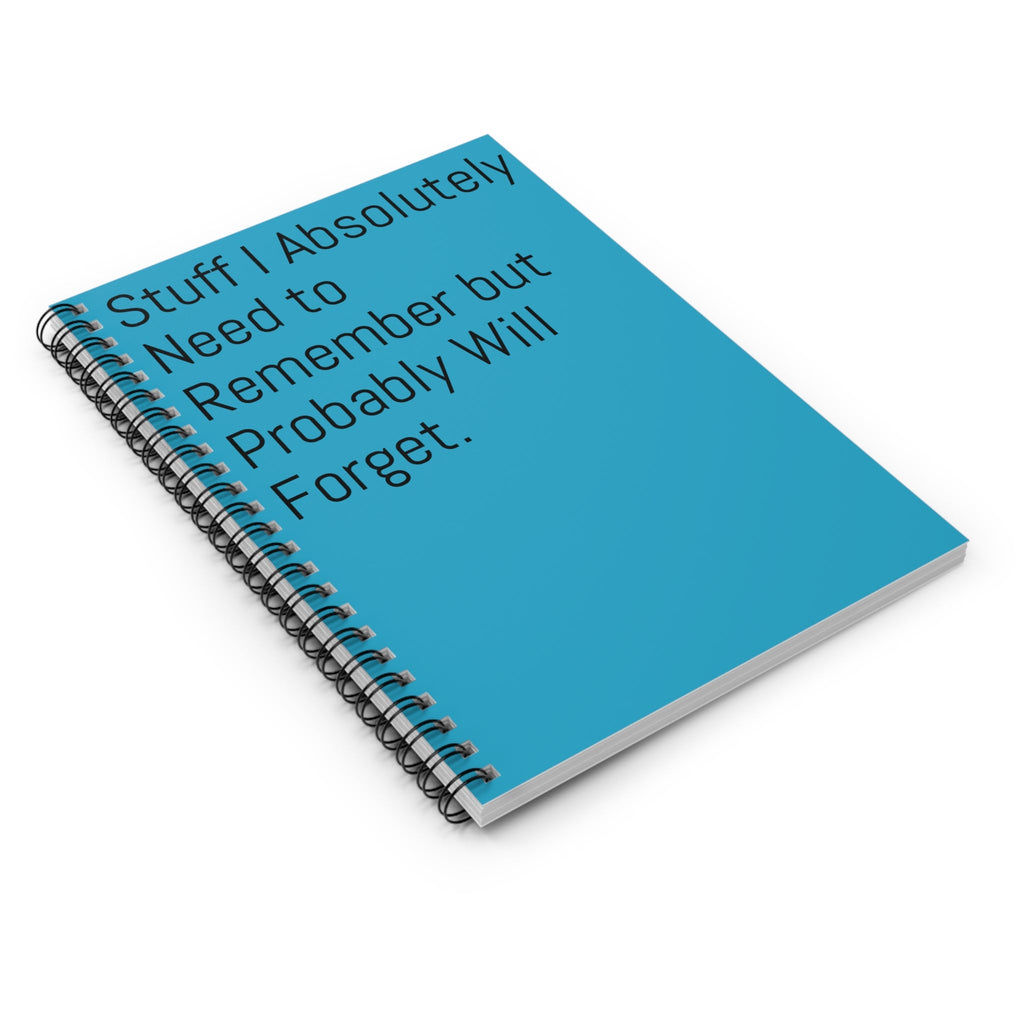 Turquoise Quote Notebook