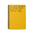 Yellow Quote Notebook