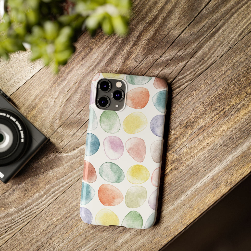 Colorful Watercolor Organic Circle Phone Cases