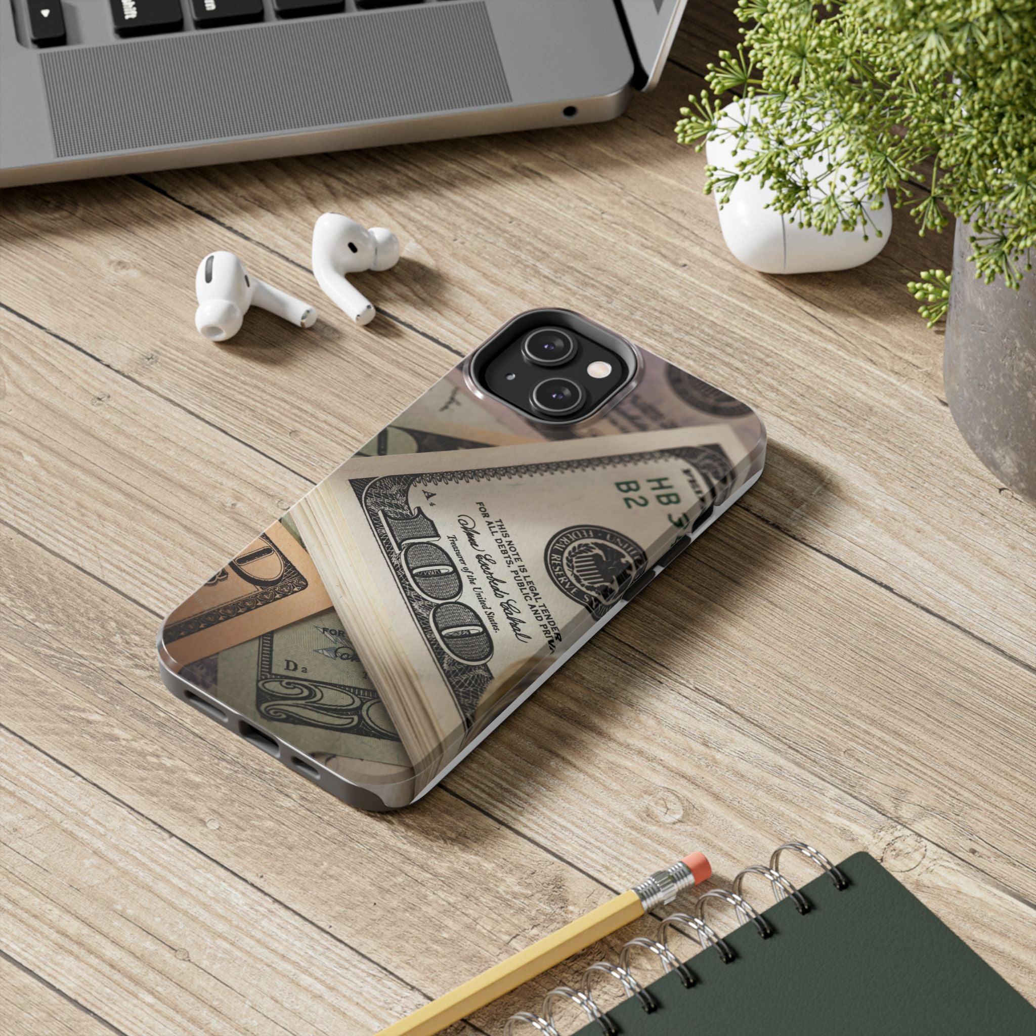 100$ Dollars High Quality Printed Tough Phone Cases