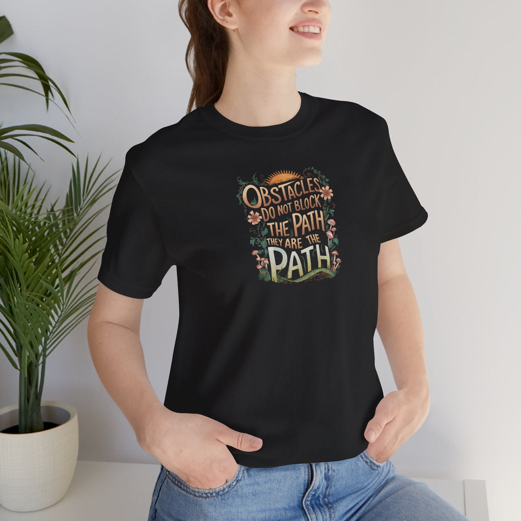 Unisex Jersey Short Sleeve Tee - Eye-Catching Print - DipaliZ