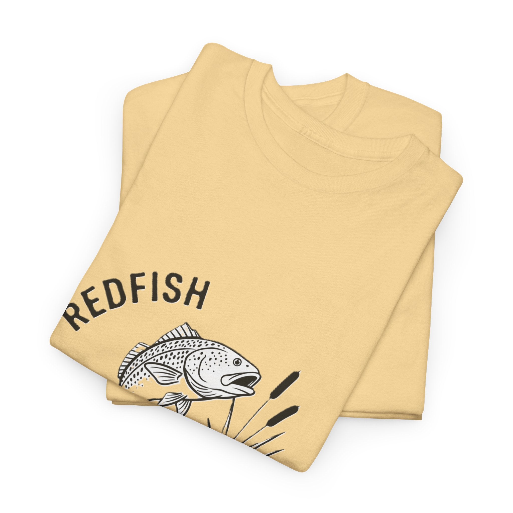 Fishing Red Fish T-Shirt — Vintage Angler Tee