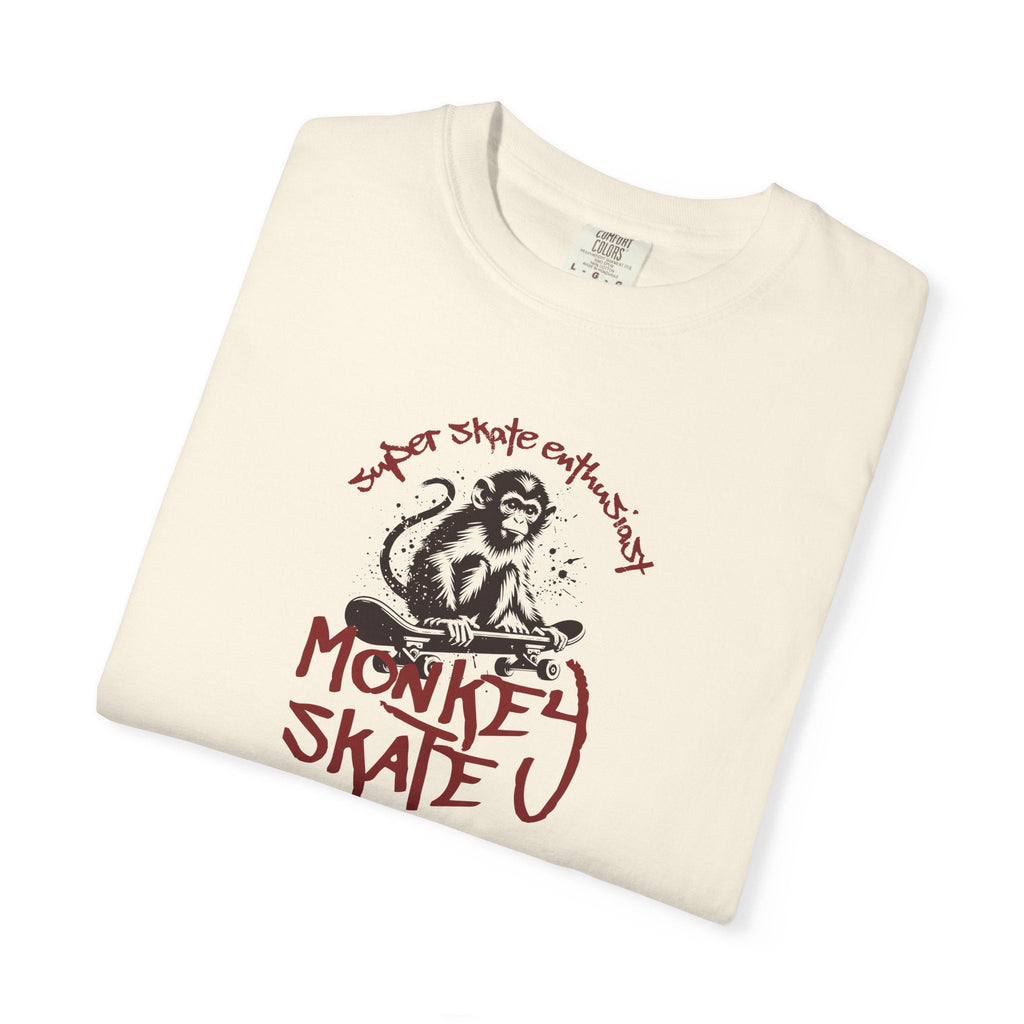 Super Cozy Cotton Tee - Skate Monkey Ultimate Comfort - DipaliZ