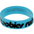 Blue Black Boobies Rule Awareness for Breast Cancer Bracelet