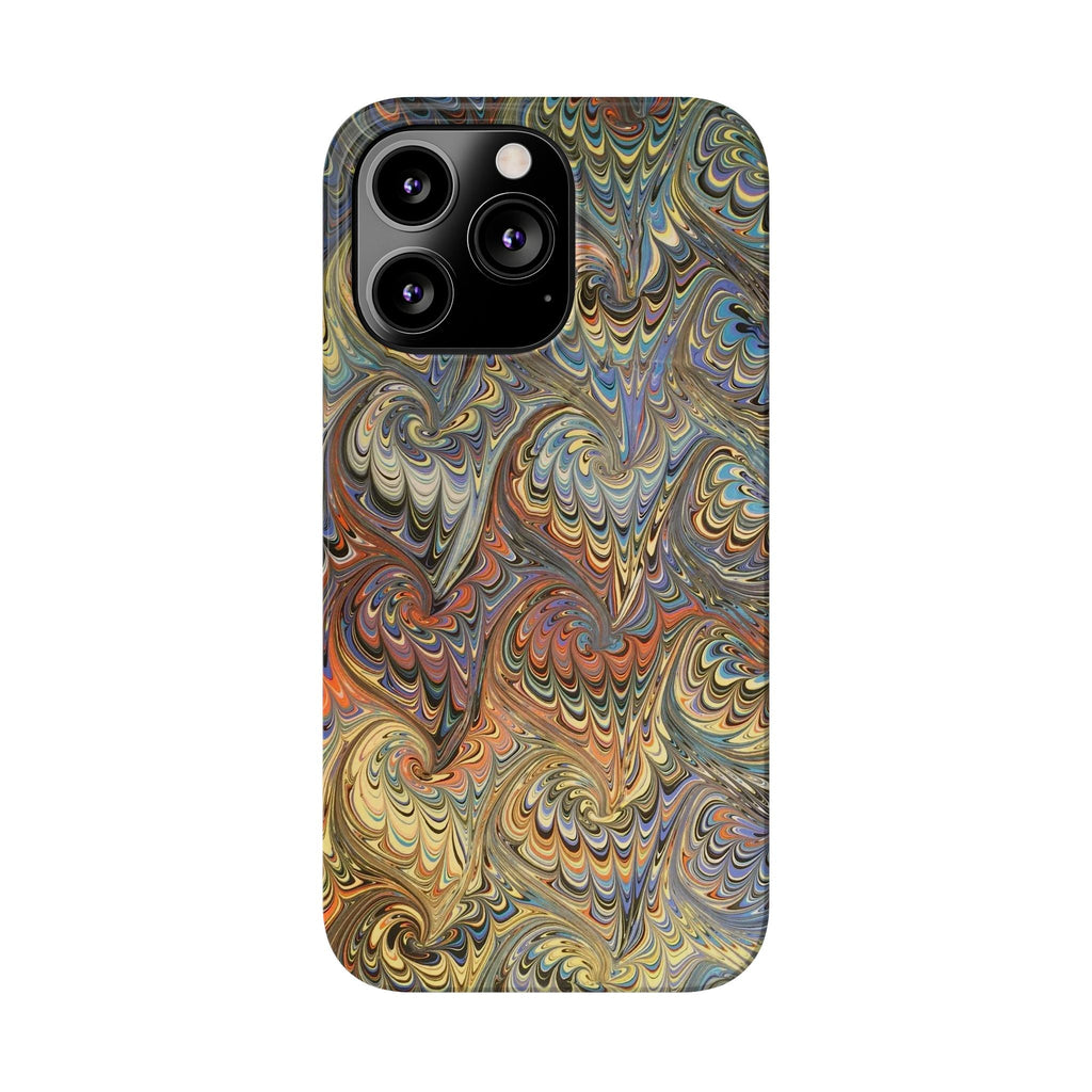 Golden Fall Colors Italian Traditional Marble Design