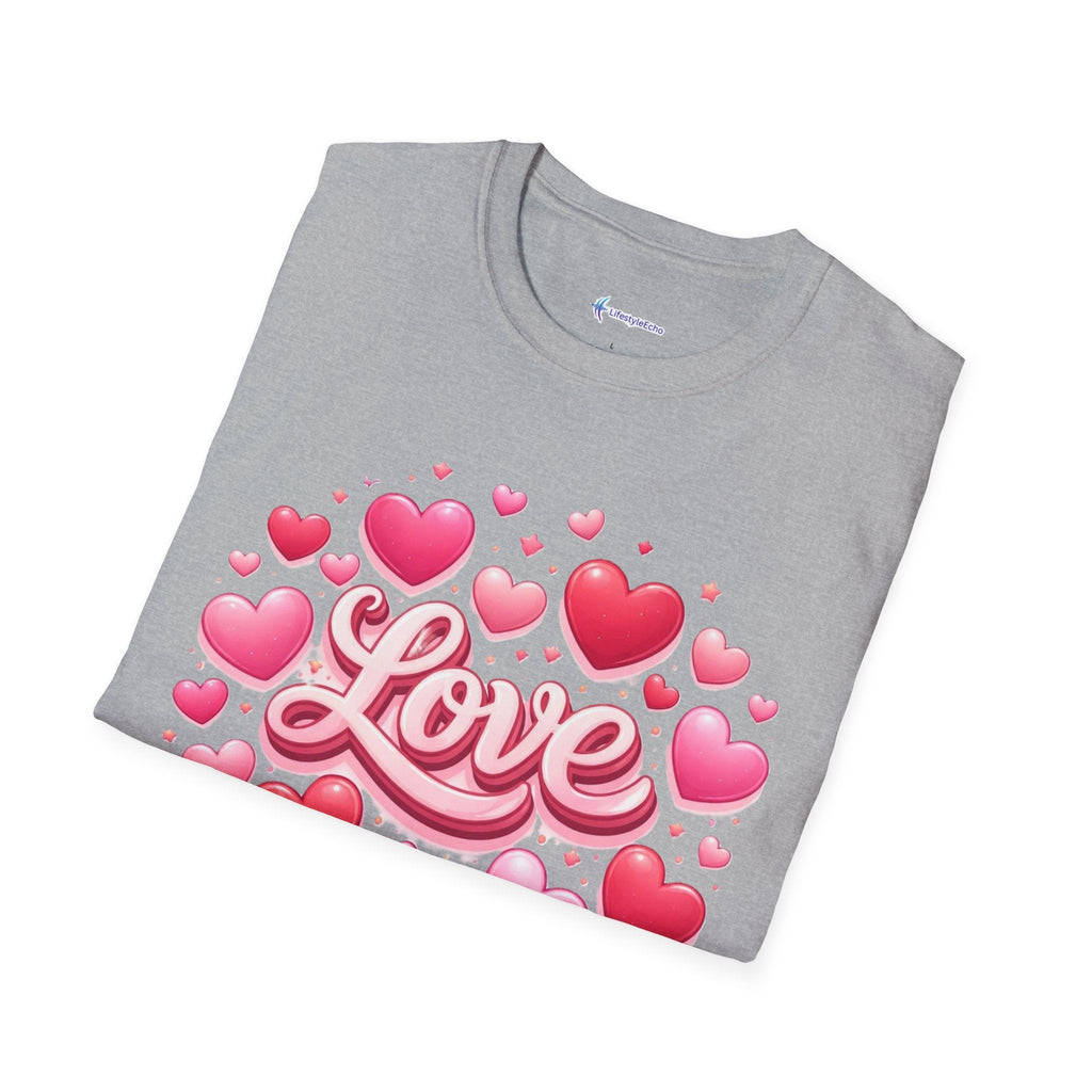 Love Surrounded by Hearts T-Shirt