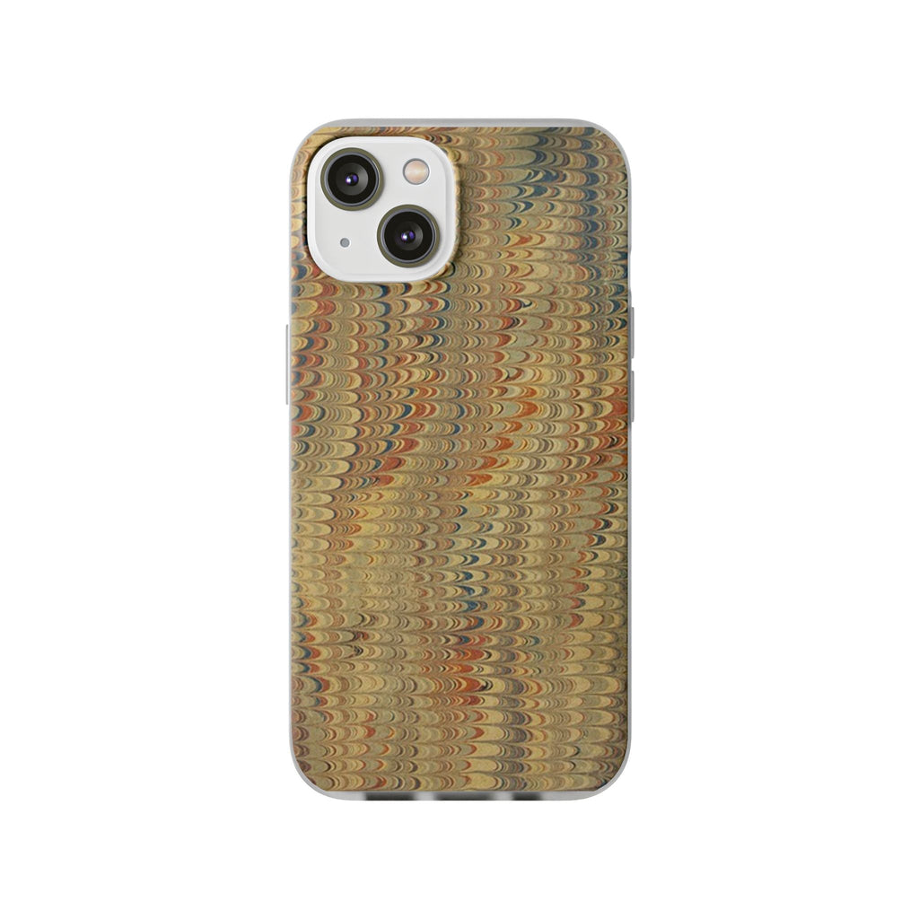Golden Fall Neutrals Italian Marbled Design Stylish Phone Cases