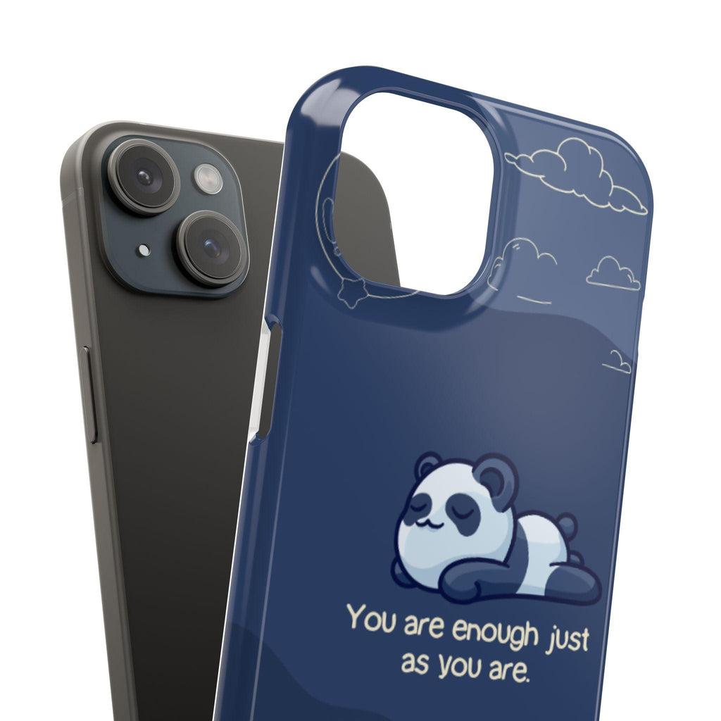 Panda Dreams Phone Case – Cozy Vibes & Inspiring Words