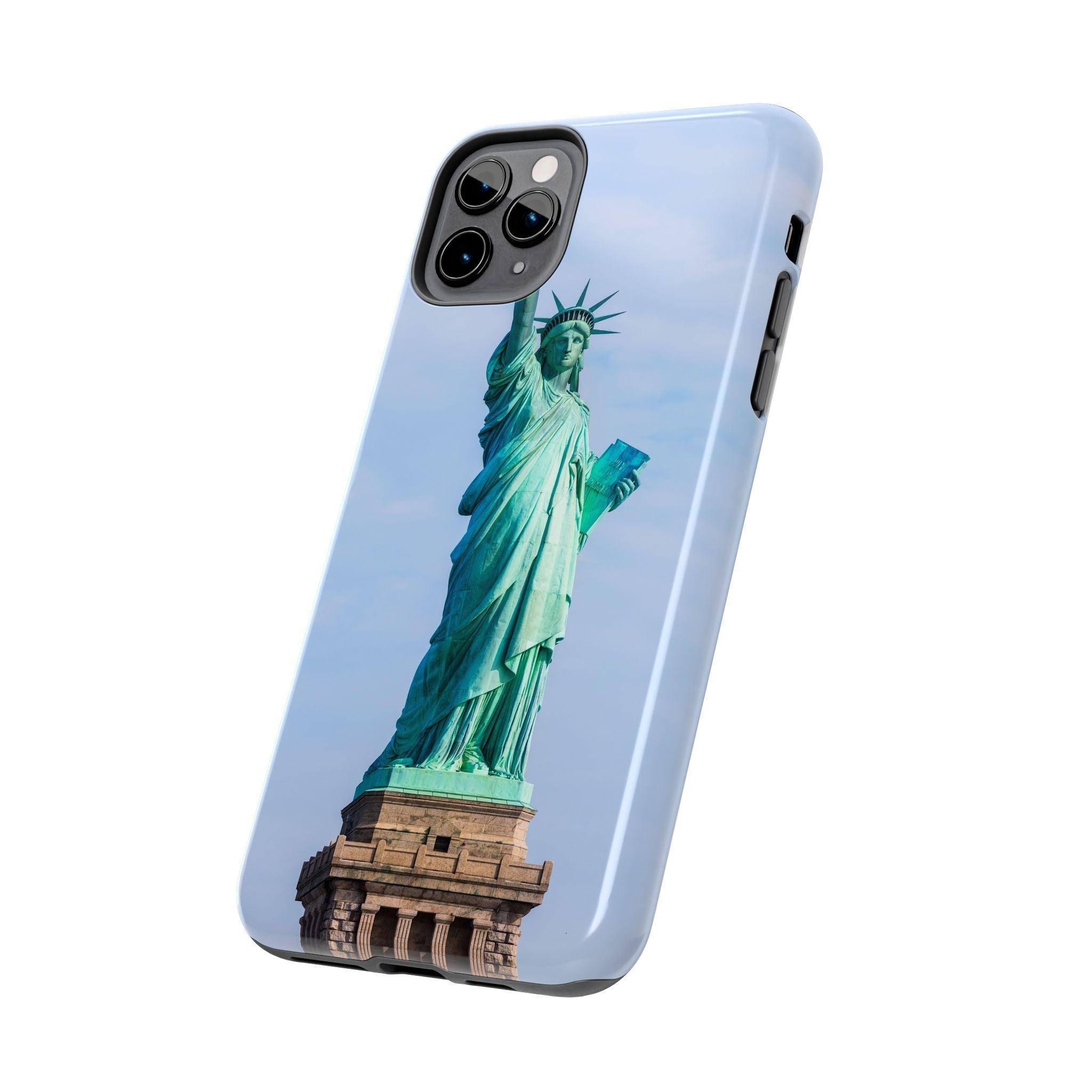 Statue of Liberty Printed Tough Phone Case - Iconic Freedom Design