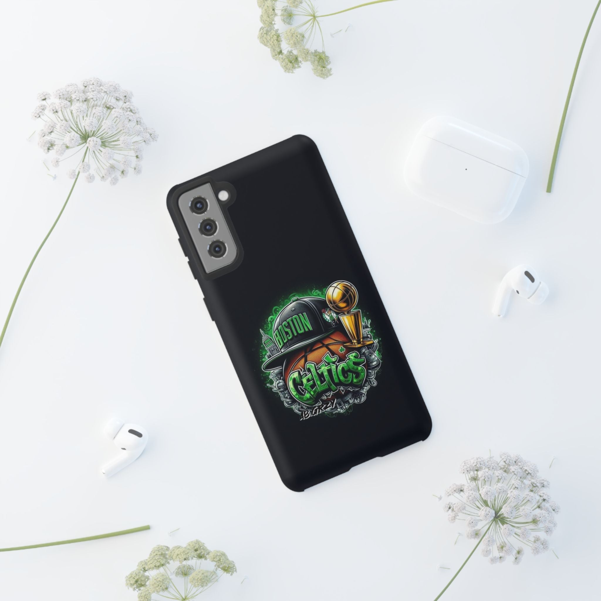 Jayson Tatum Celtics Core Edition – ToughShield Dual Layer Protection, Sleek Fit | iPhone 8–16 Pro Max & Samsung S10–S25 Ultra Compatible