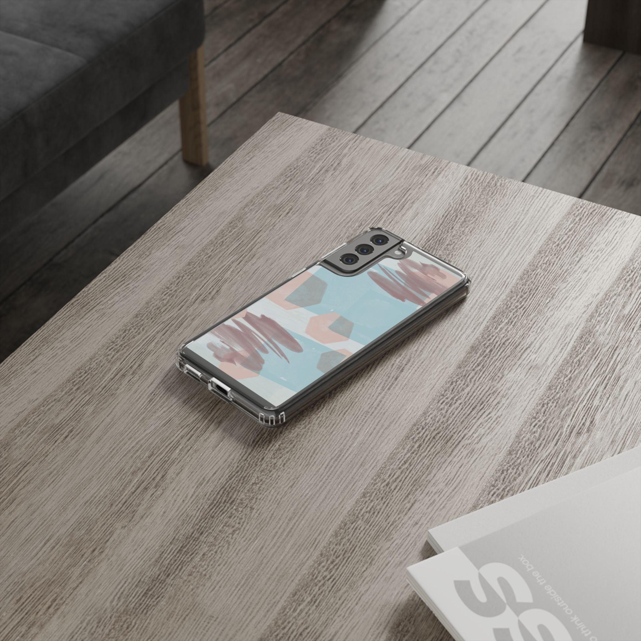 Shades In Abstract Clear Cases