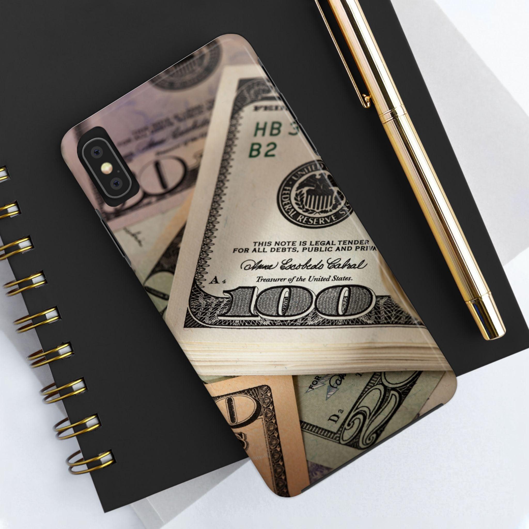 100$ Dollars High Quality Printed Tough Phone Cases