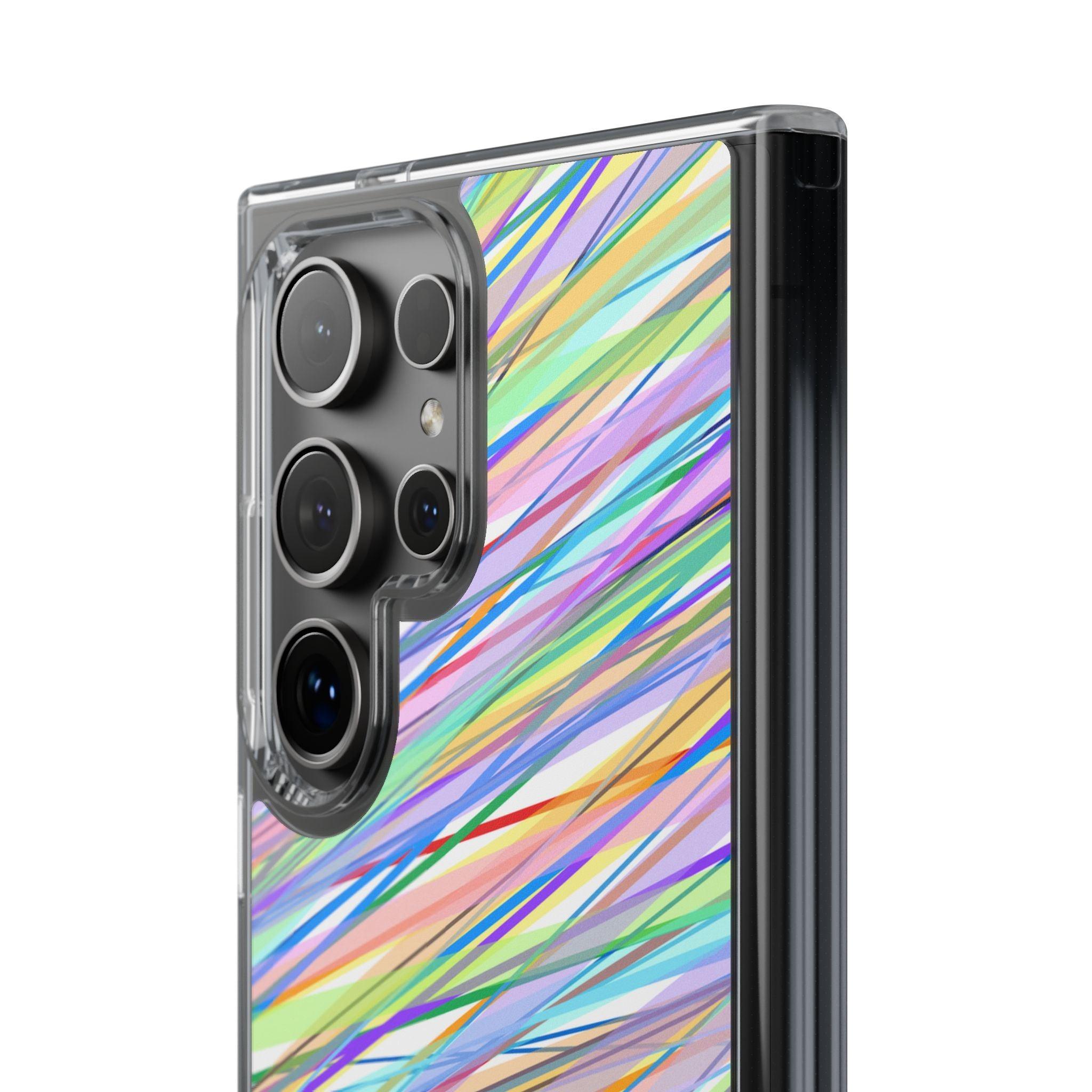 Threads Of Colors Clear Case