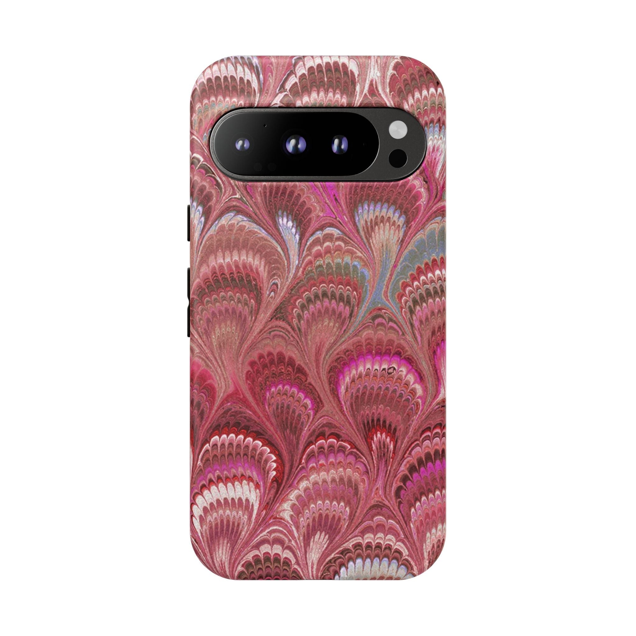 Shades of Pink Marbled Phone Case —  Dual Layer - Tough Protective Phone Cover