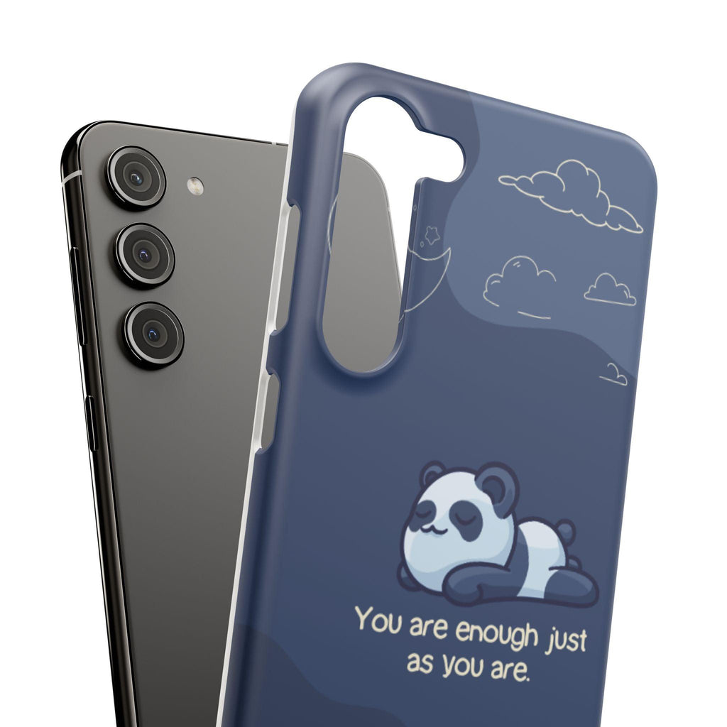 Panda Dreams Phone Case – Cozy Vibes & Inspiring Words