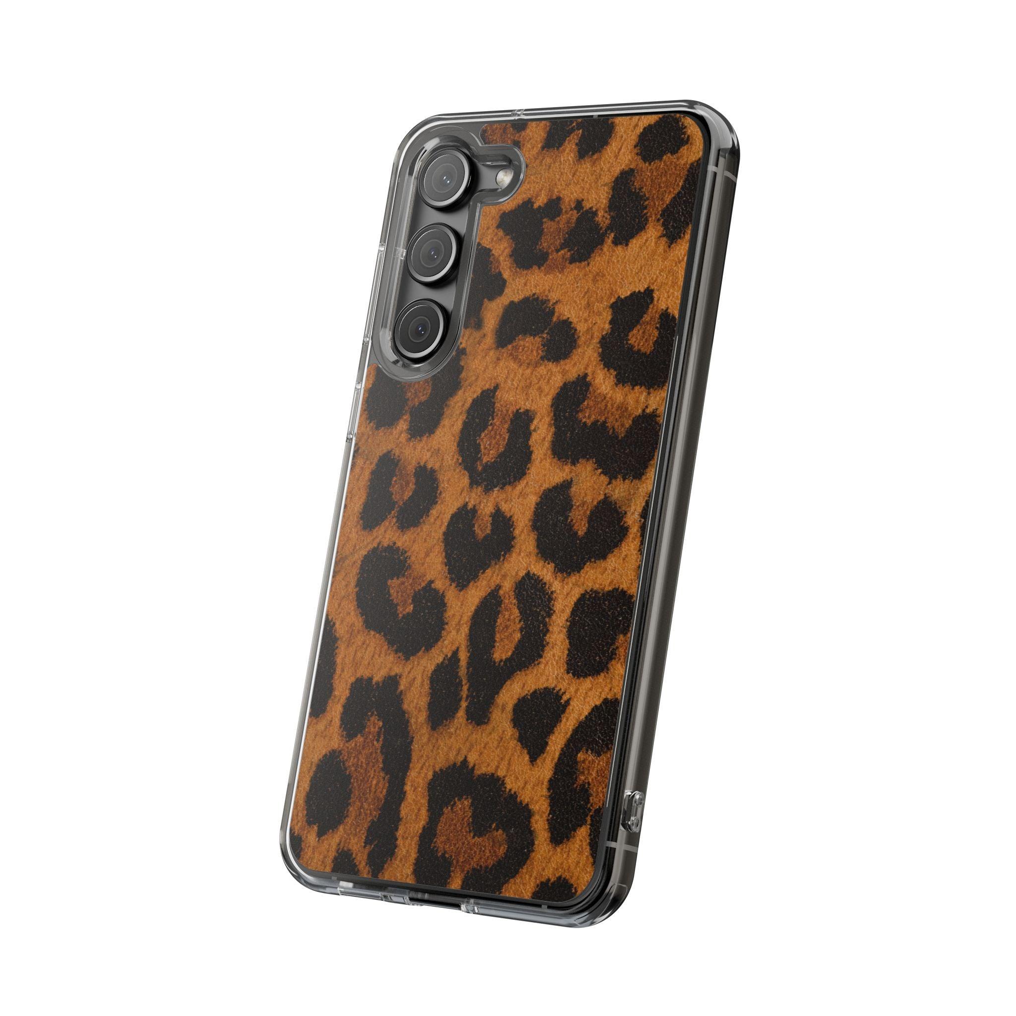 Clear Cases Cheeta Print