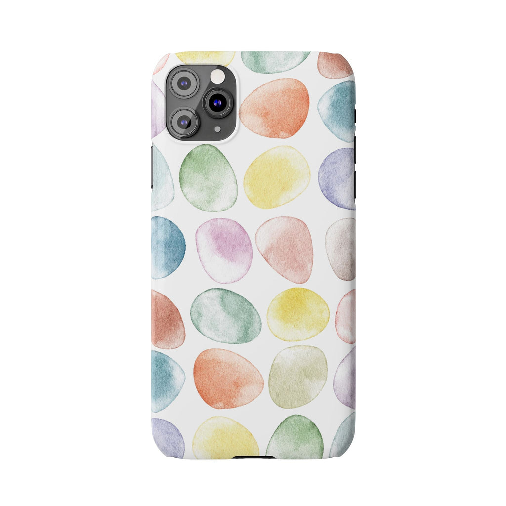 Colorful Watercolor Organic Circle Phone Cases