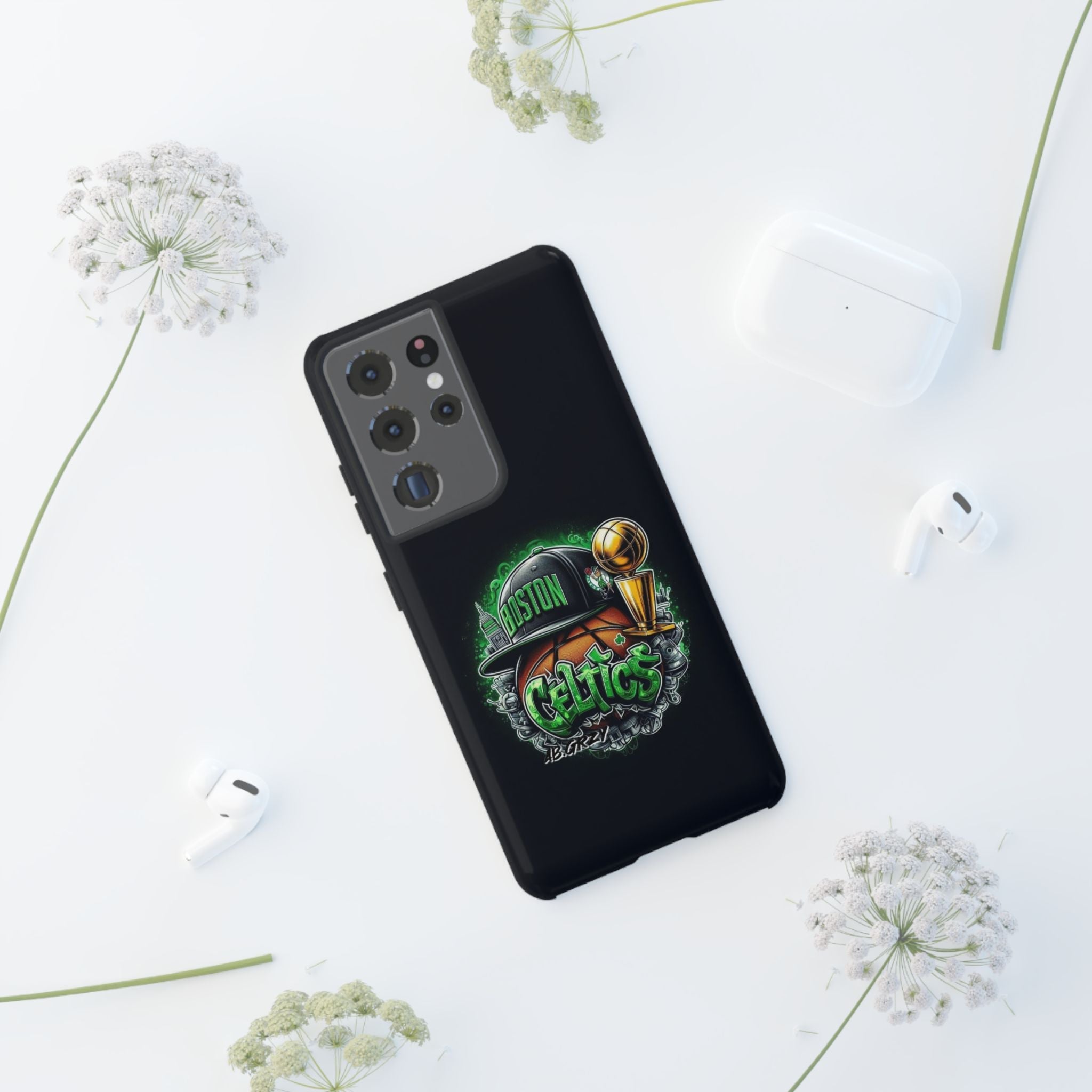 Jayson Tatum Celtics Core Edition – ToughShield Dual Layer Protection, Sleek Fit | iPhone 8–16 Pro Max & Samsung S10–S25 Ultra Compatible