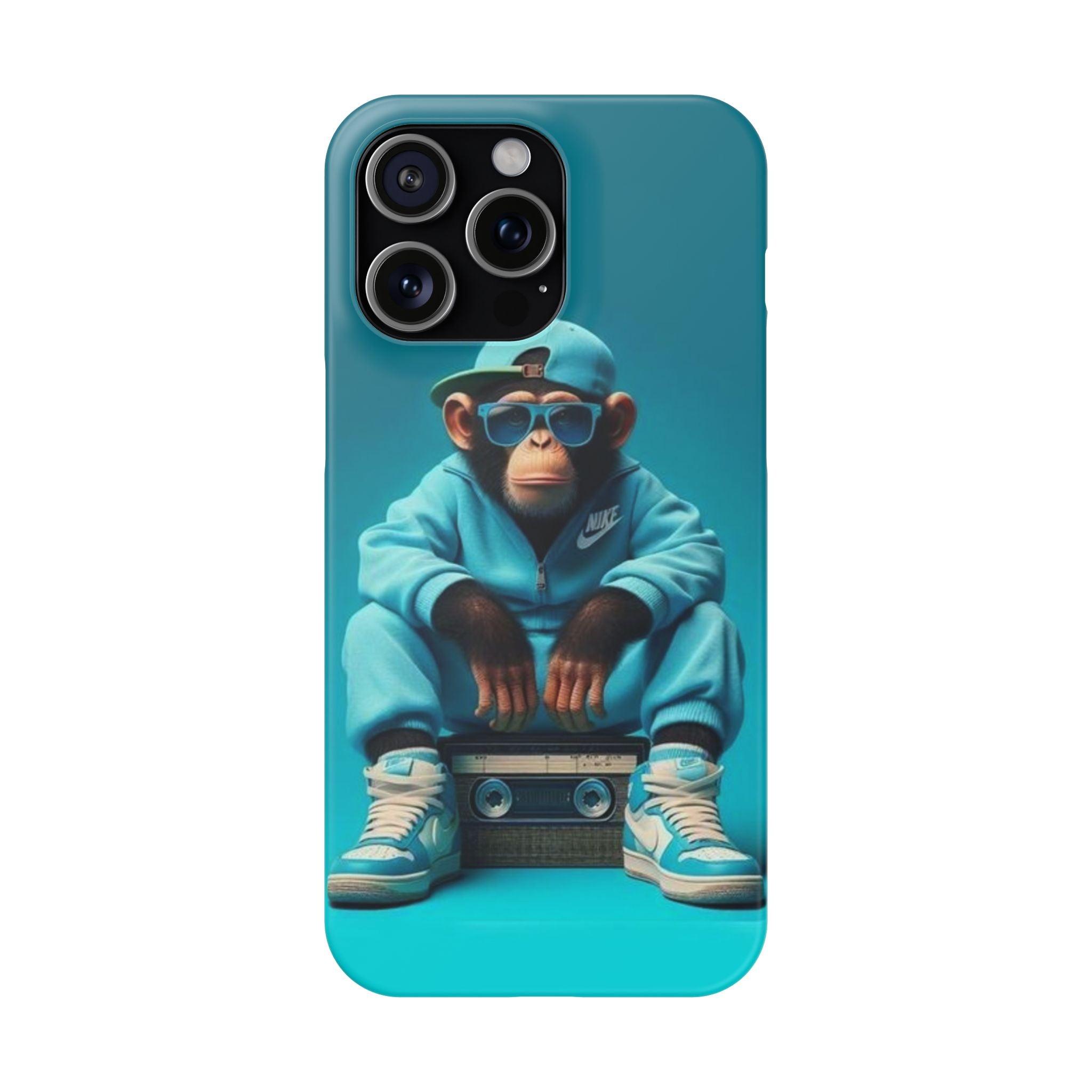 Monkey Madness Phone Case – Unleash the Fun with Cartoon Style!