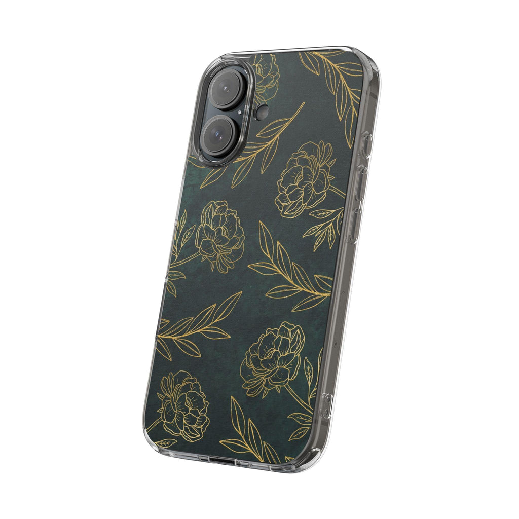 Floral Pattern Clear Cases