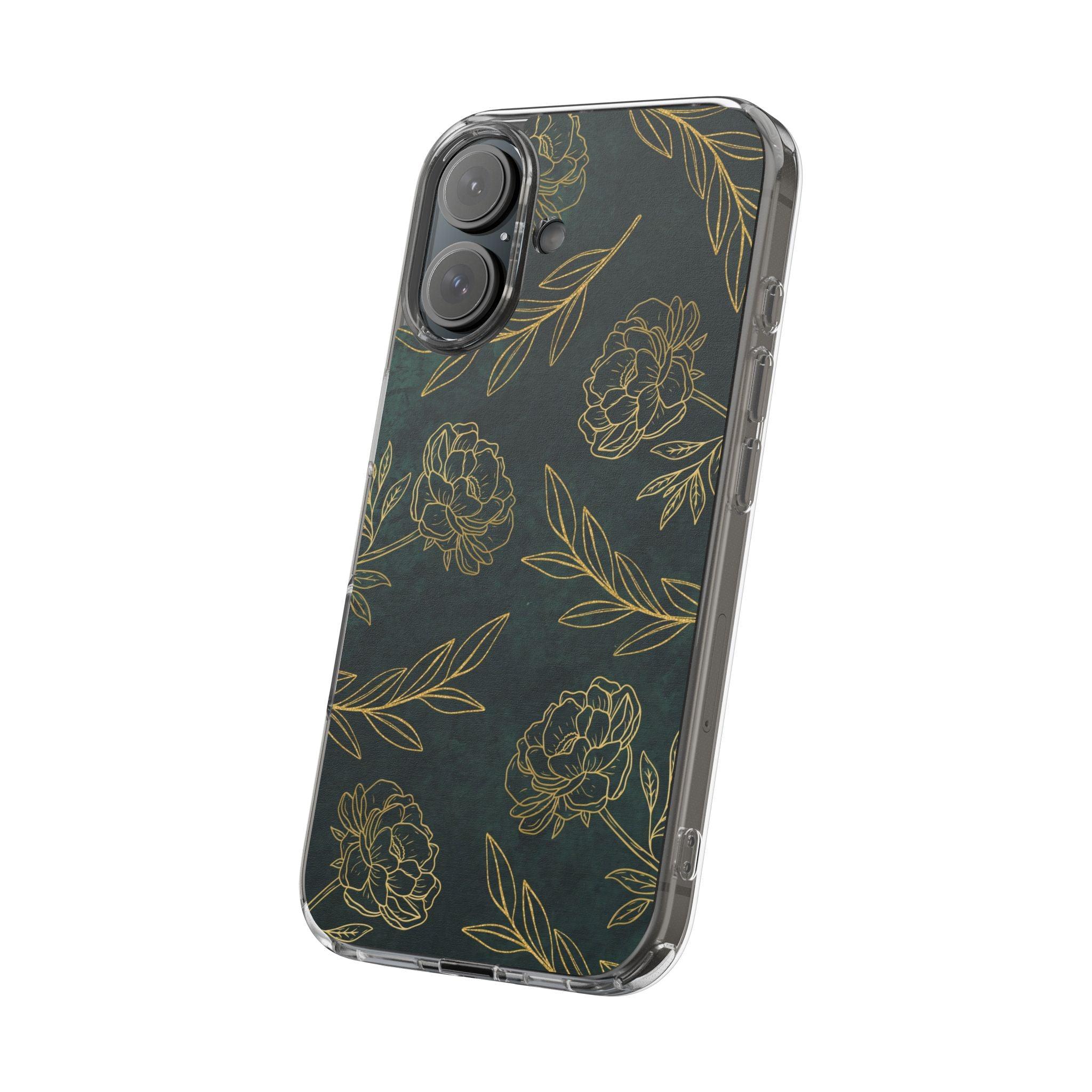 Floral Pattern Clear Cases