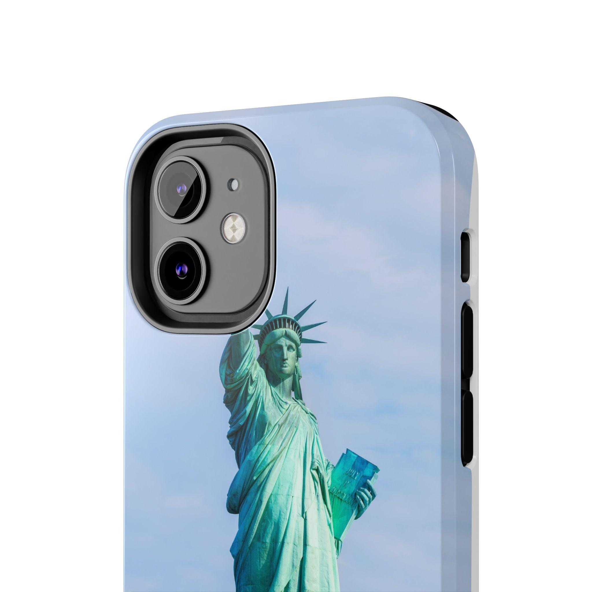 Statue of Liberty Printed Tough Phone Case - Iconic Freedom Design