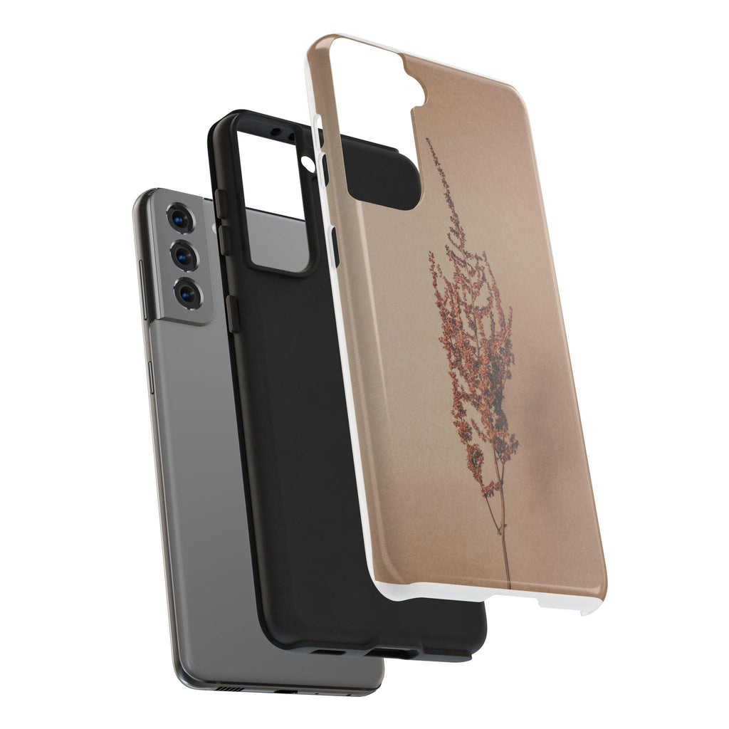 Brown Dry Leaf Tough Phone Cases