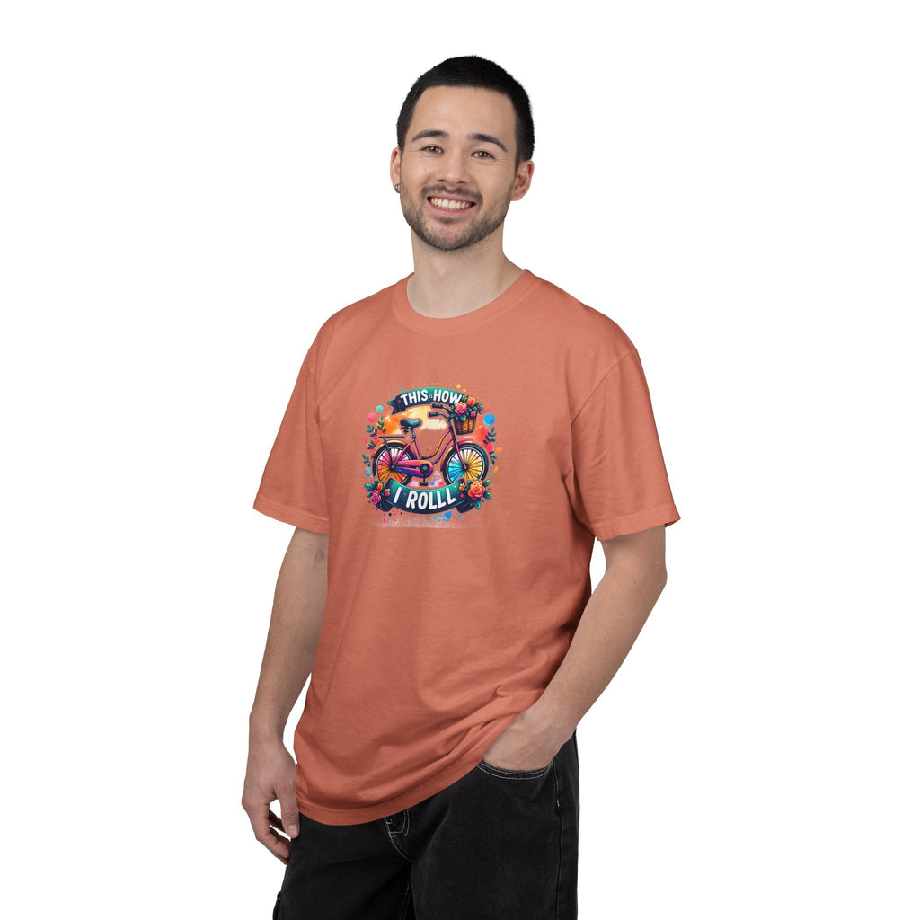 This Is How I Roll Bicycle Tee - Comfort Colors - DipaliZ