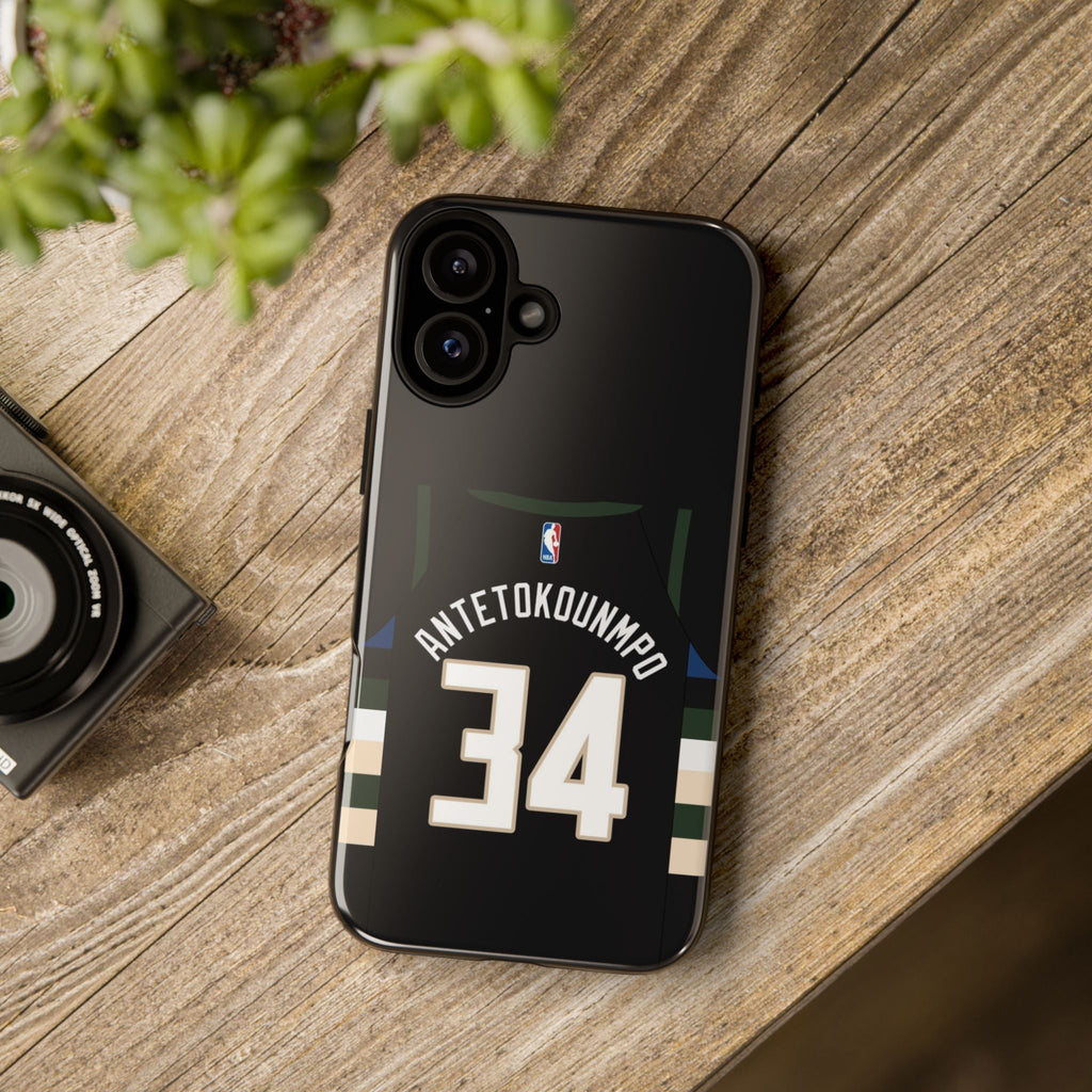 Giannis Antetokounmpo Force Drive Edition – Heavy-Duty ShockGuard Layers, Athletic Slim Fit | iPhone 8–16 Pro Max & Samsung S10–S25 Ultra Supported