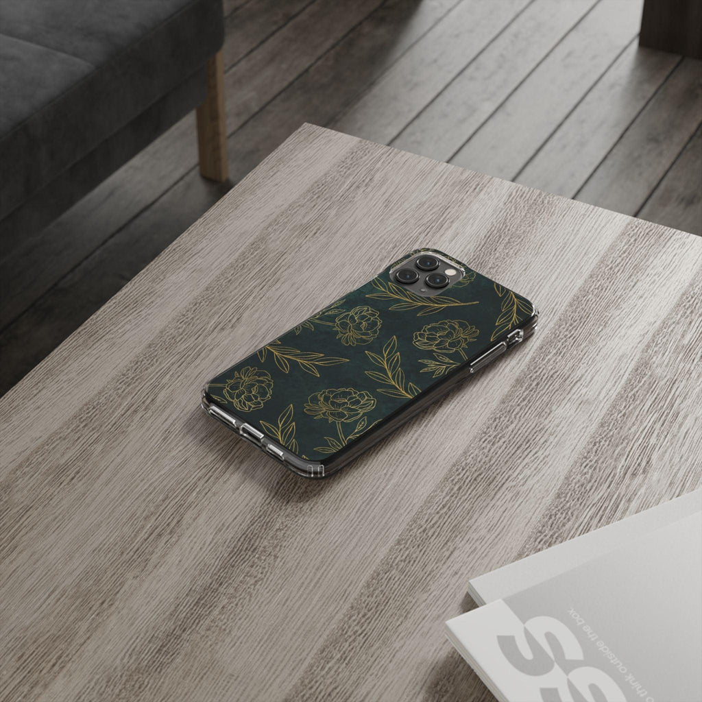 Floral Pattern Clear Cases