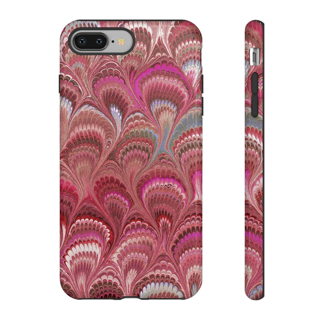 Shades of Pink Marbled Phone Case —  Dual Layer - Tough Protective Phone Cover