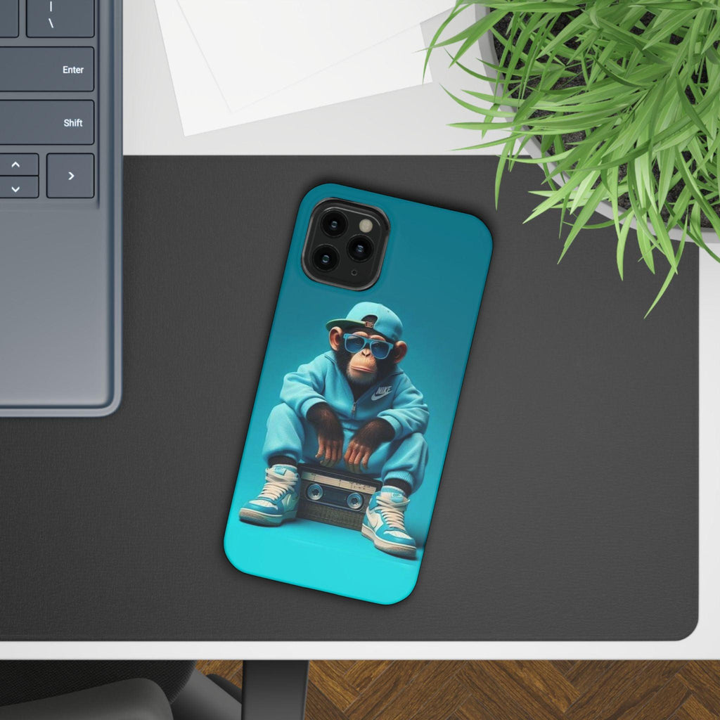 Monkey Madness Phone Case – Unleash the Fun with Cartoon Style!