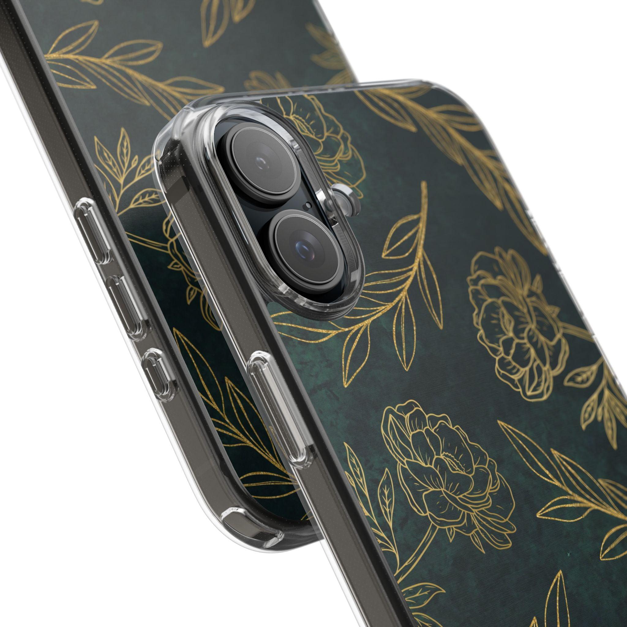 Floral Pattern Clear Cases
