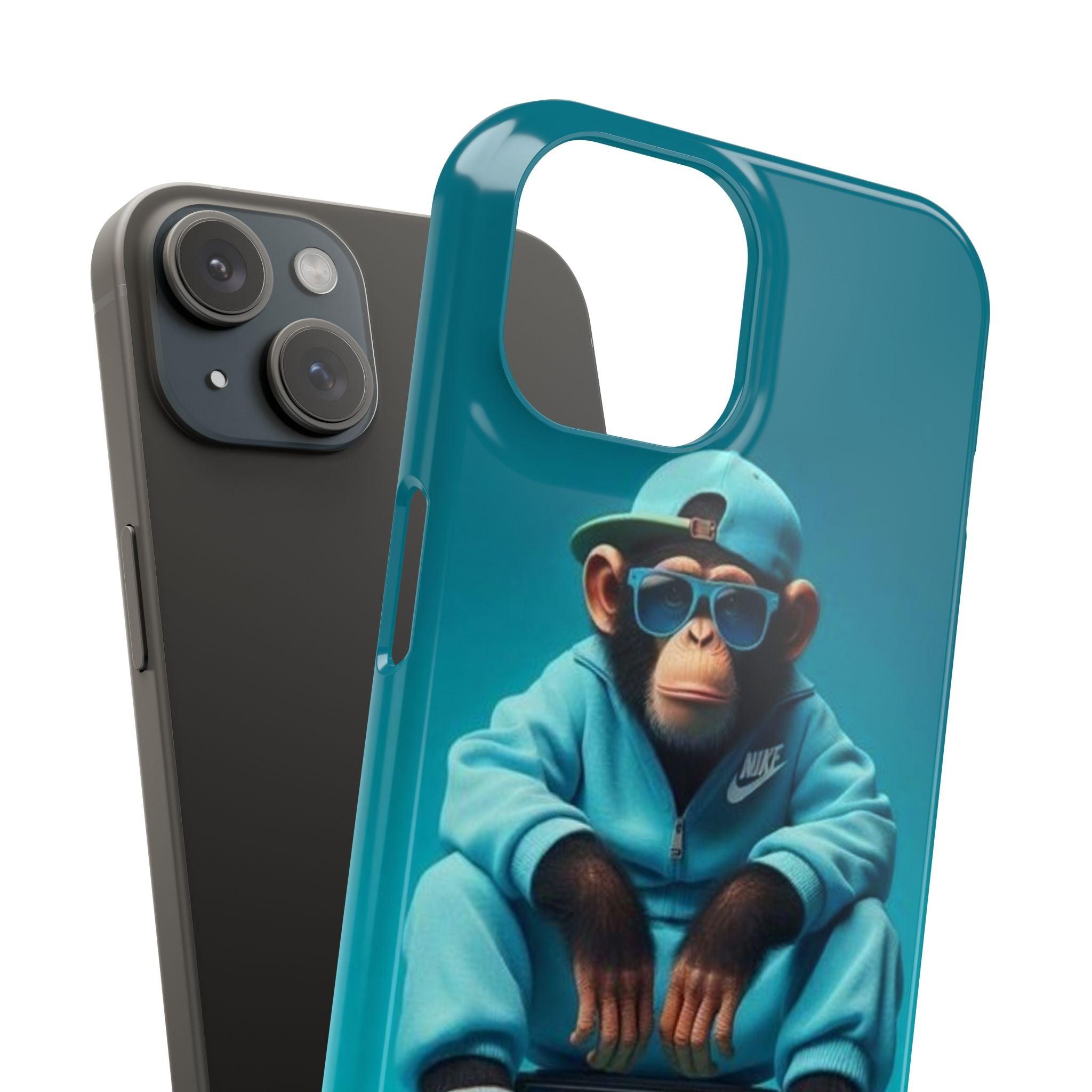 Monkey Madness Phone Case – Unleash the Fun with Cartoon Style!