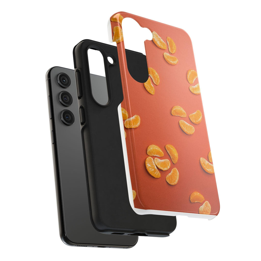 Peal Oranges printed Tough Phone Cases