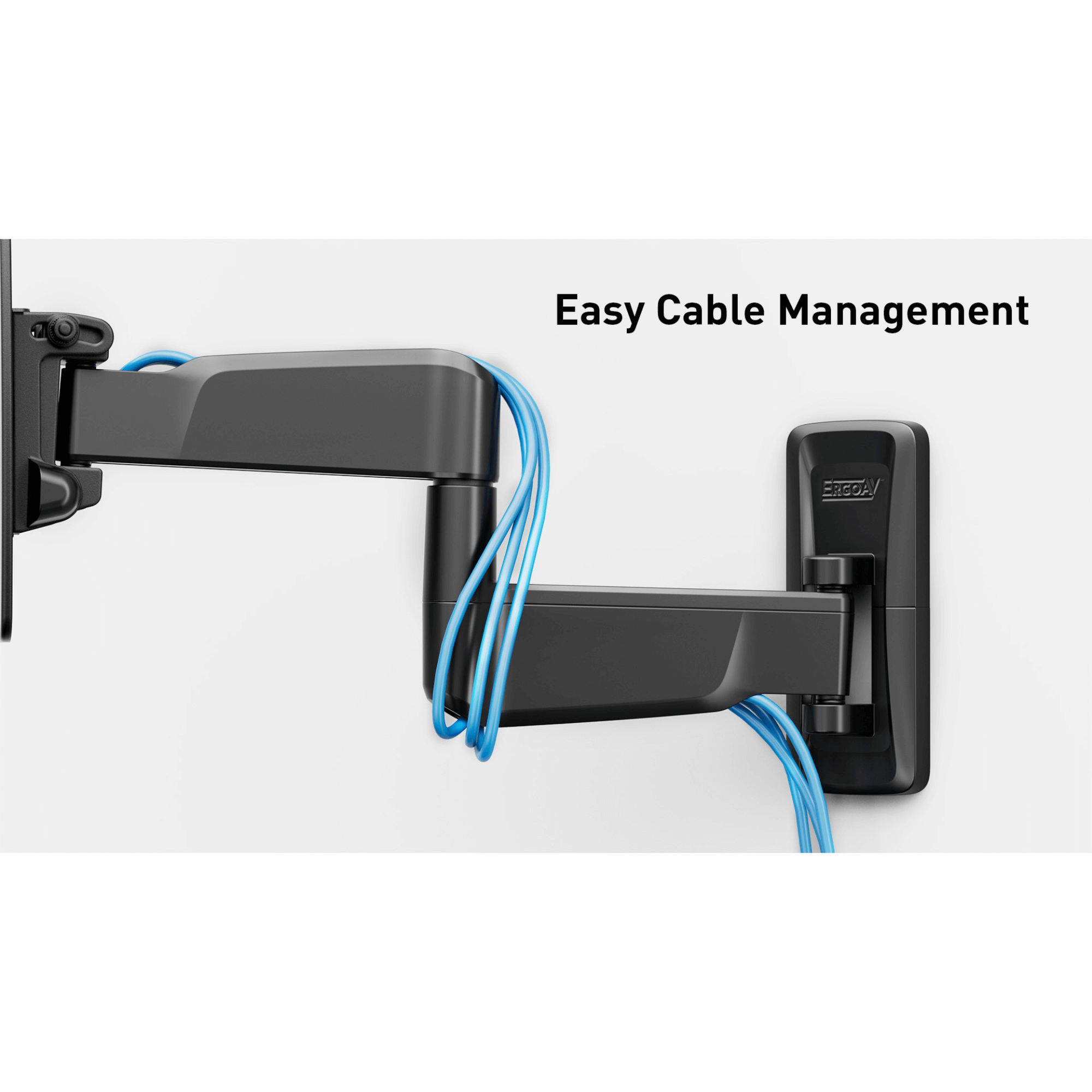 ErgoAV Small Motion TV Mount for 19" to 43" TVs