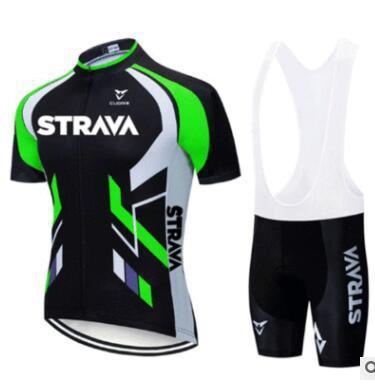 Jersey Sets Red Bicycle Short Sleeve Cycling Clothing Bike Cycling Jersey Bib Shorts