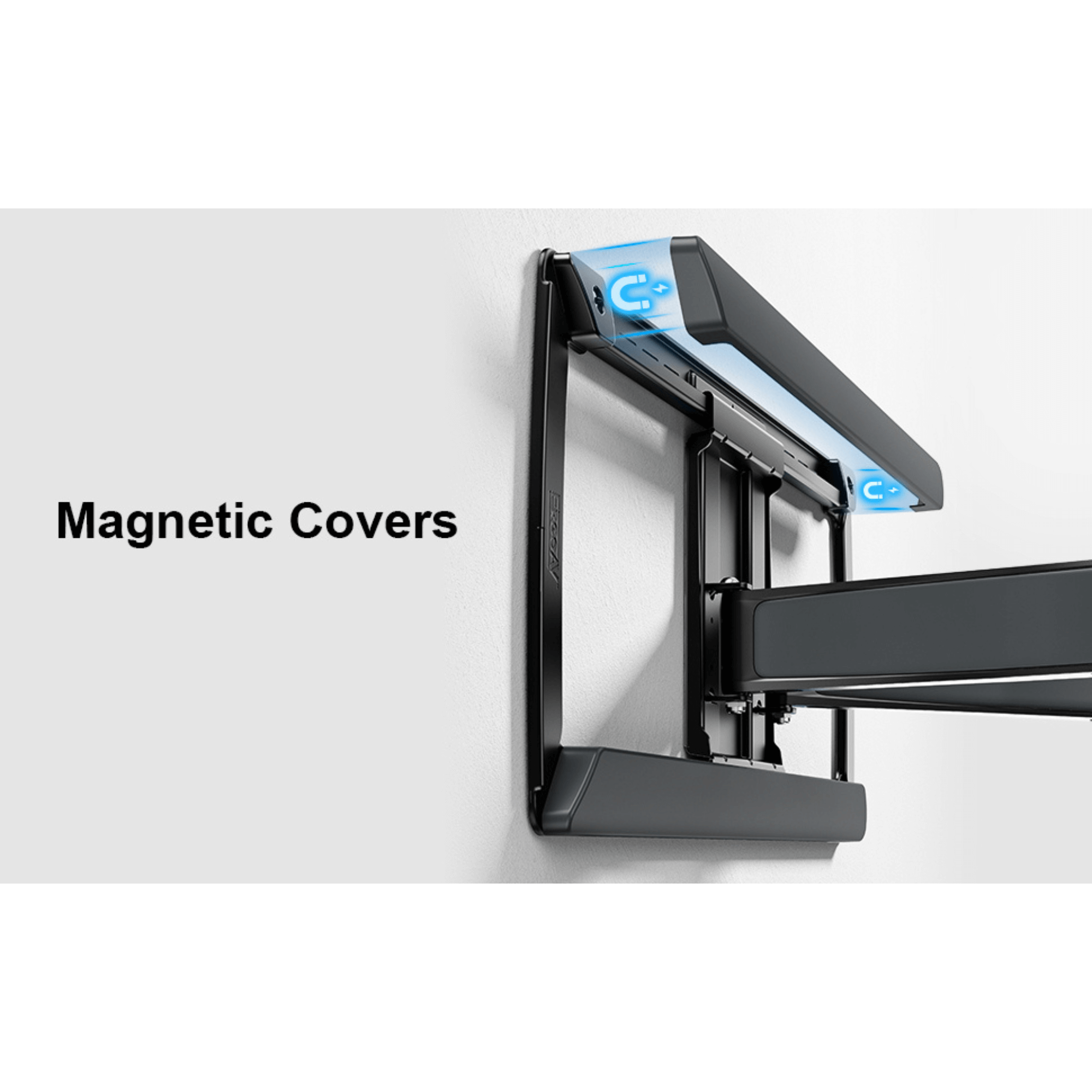 ErgoAV Motion Mount with Dual Arms and IsoTILT Technology for TVs 42" to 90"