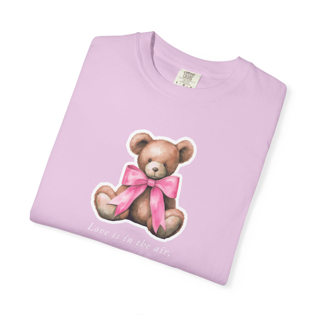 Teddy Bear Tee - Love Is In The Air Valentine's Day - DipaliZ