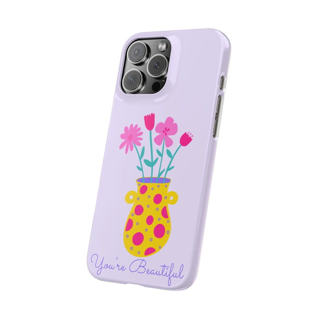 Floral Pot Phone Case – Bloom with Style Everywhere You Go