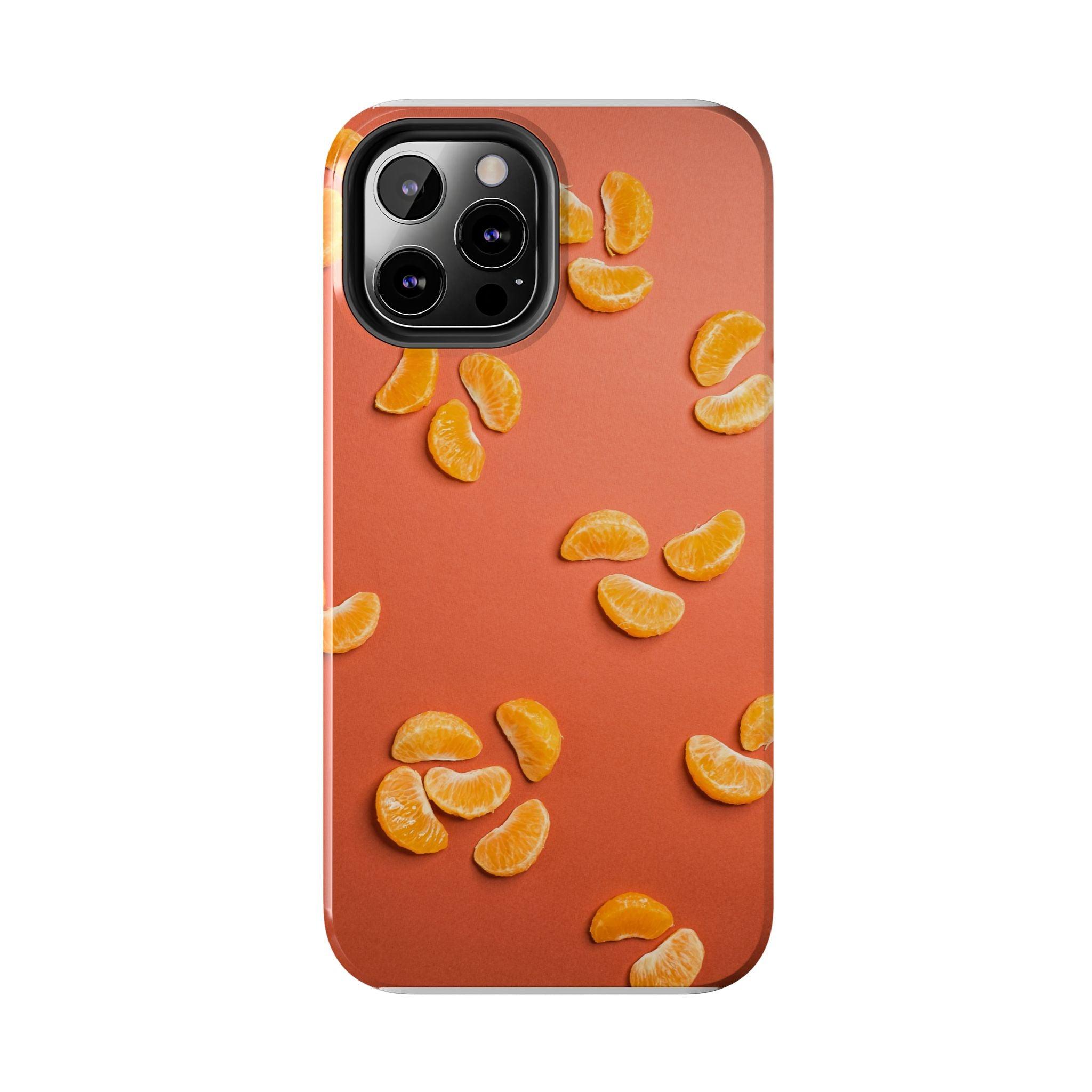 Peal Oranges printed Tough Phone Cases