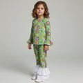 Christmas Classic two piece ruffle set