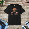Sloth Unisex Garment Dyed T Shirt - Ring Spun Cotton - DipaliZ