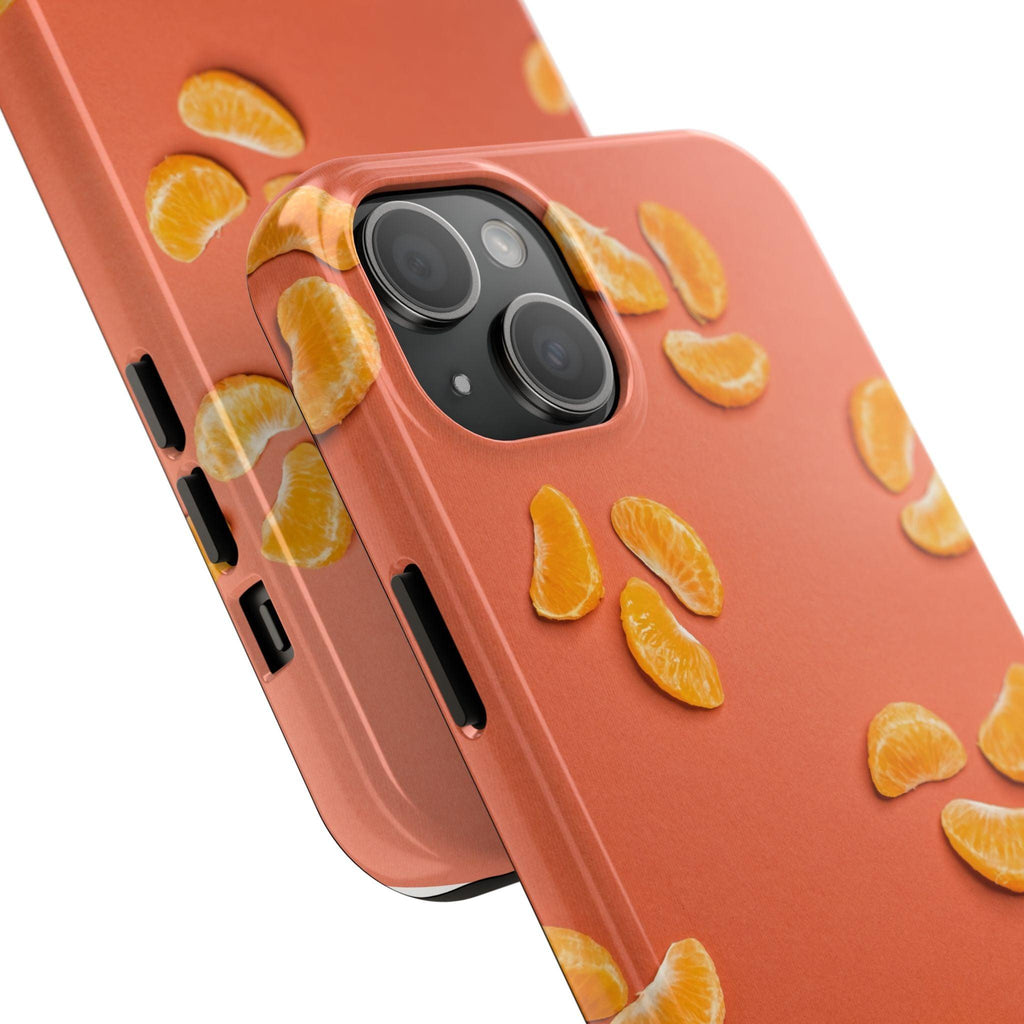 Peal Oranges printed Tough Phone Cases