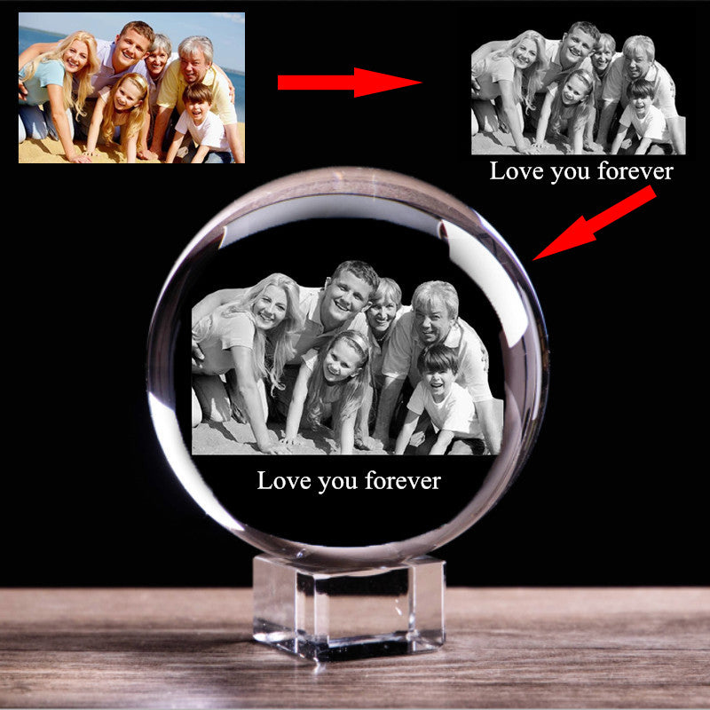 Exquisite crystal ball